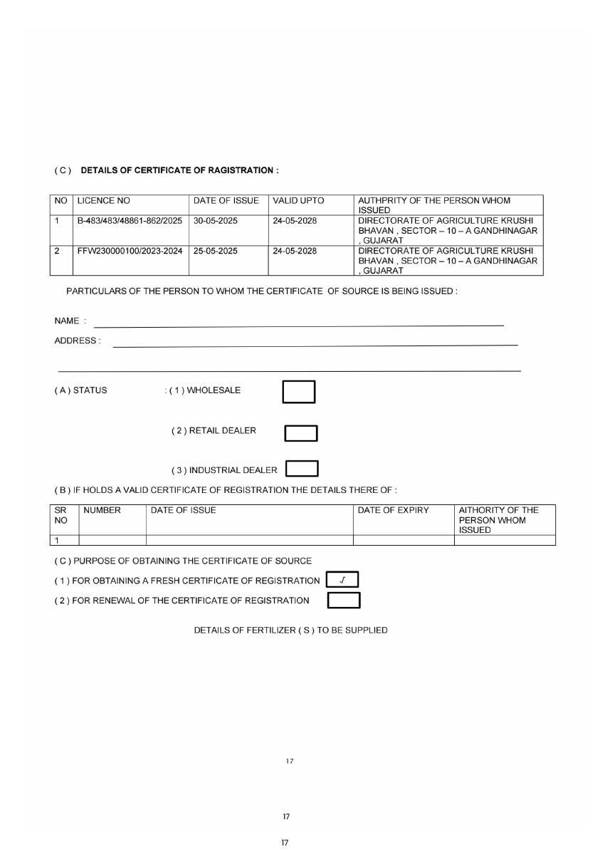 APAR company document page 17