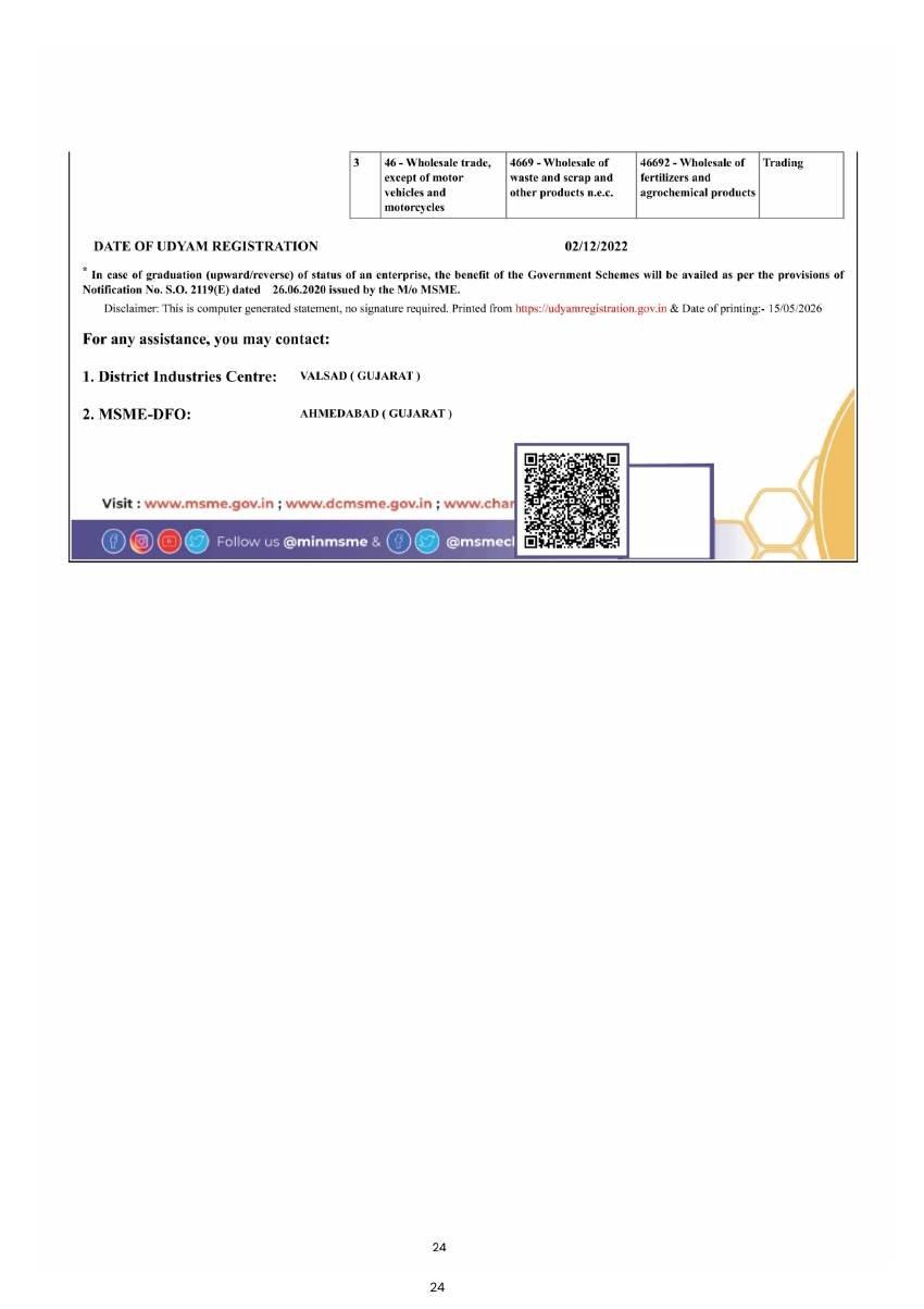 APAR company document page 24