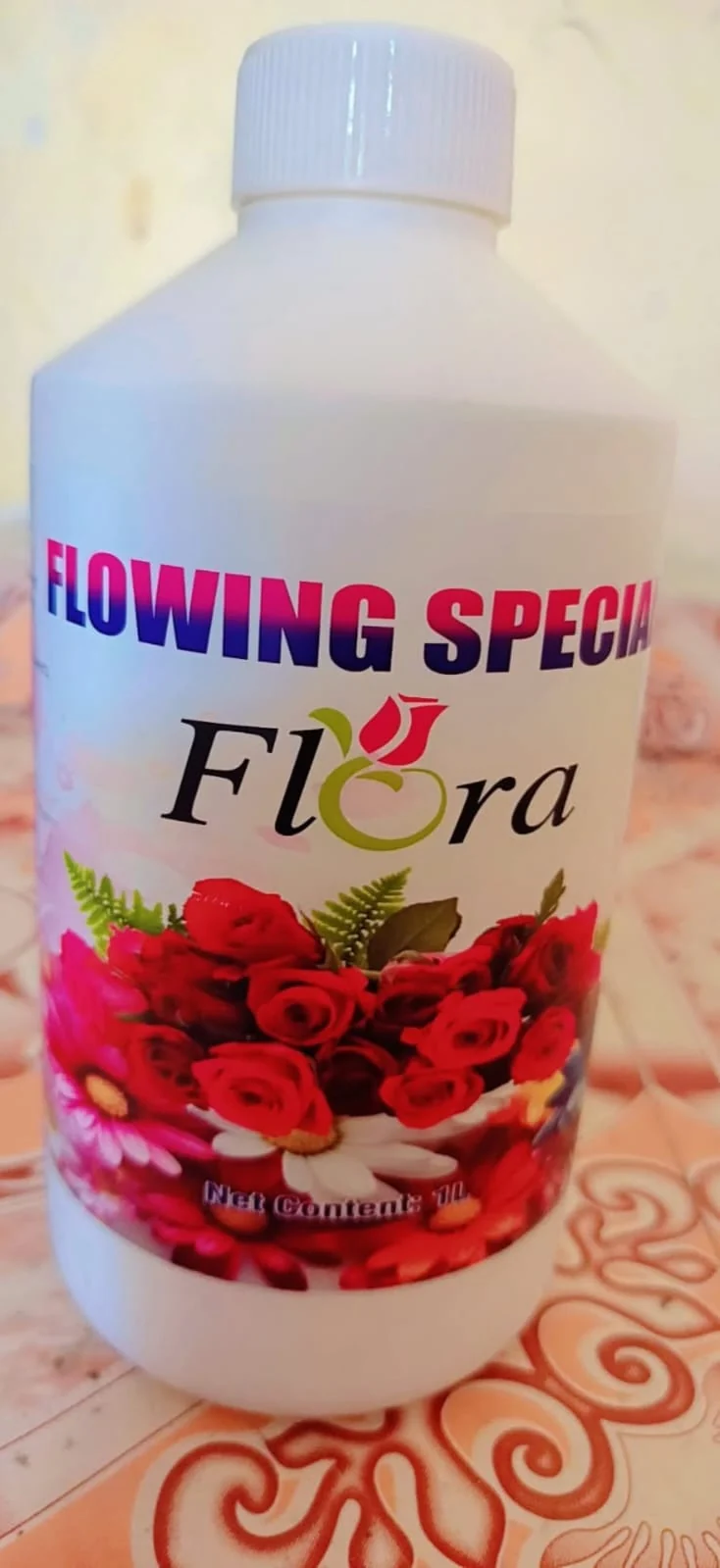 Flora flowering special bottle
