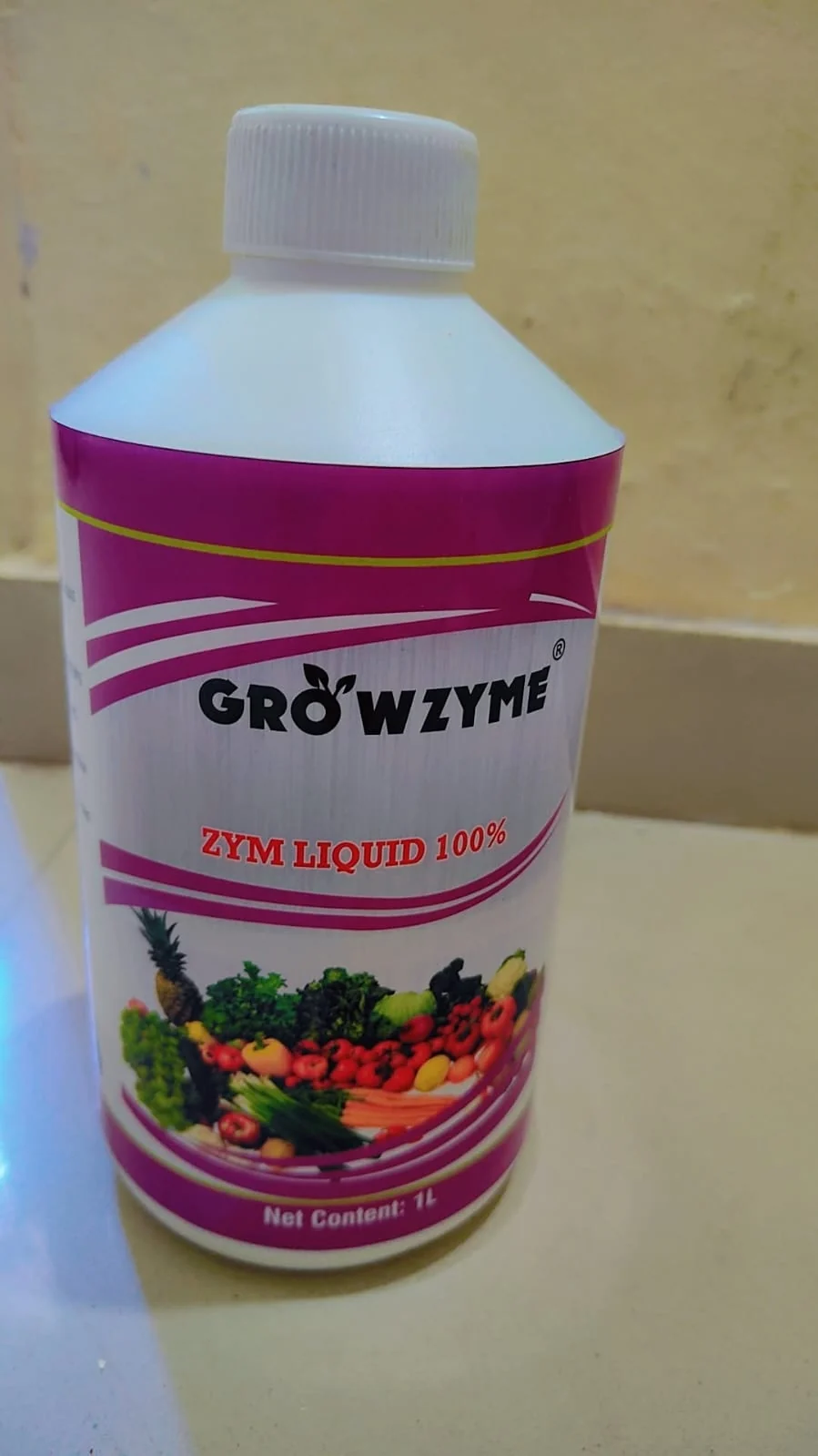 Growzyme bottle
