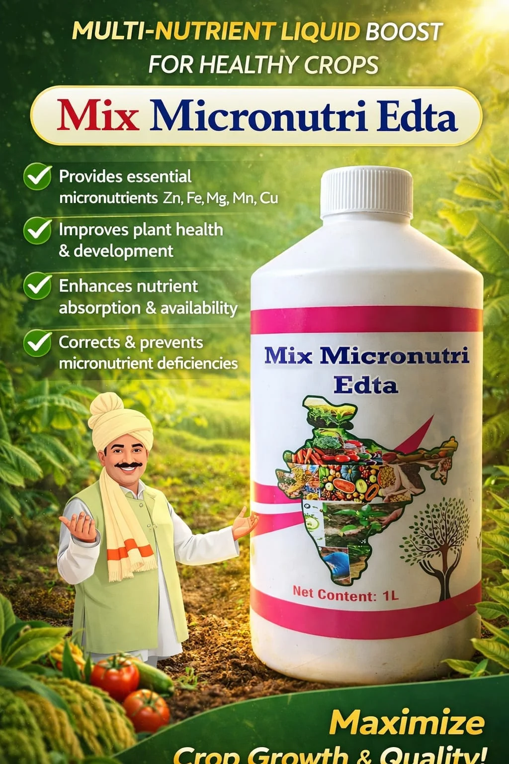 Mix micronutri edta poster