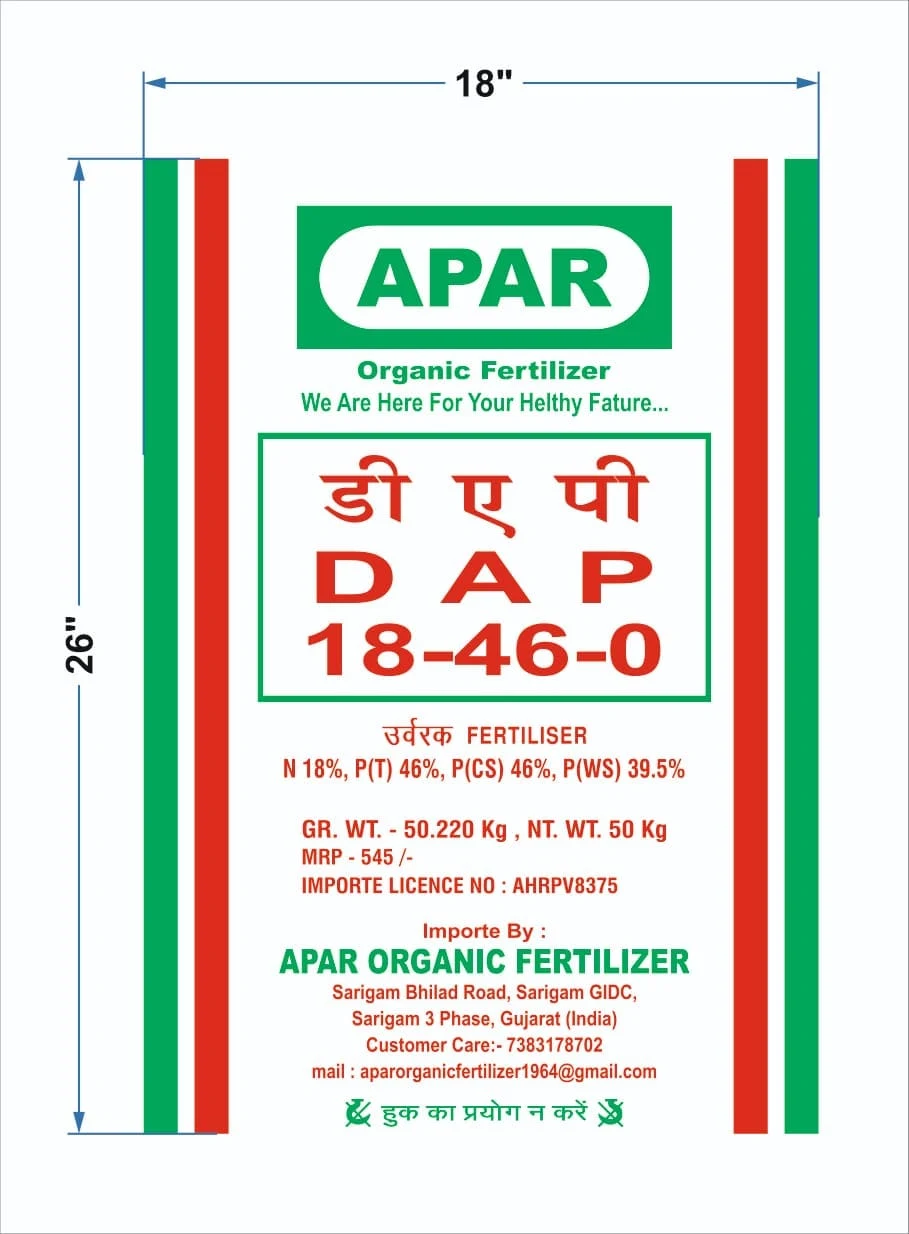 Apar DAP 18-46-0 packaging artwork
